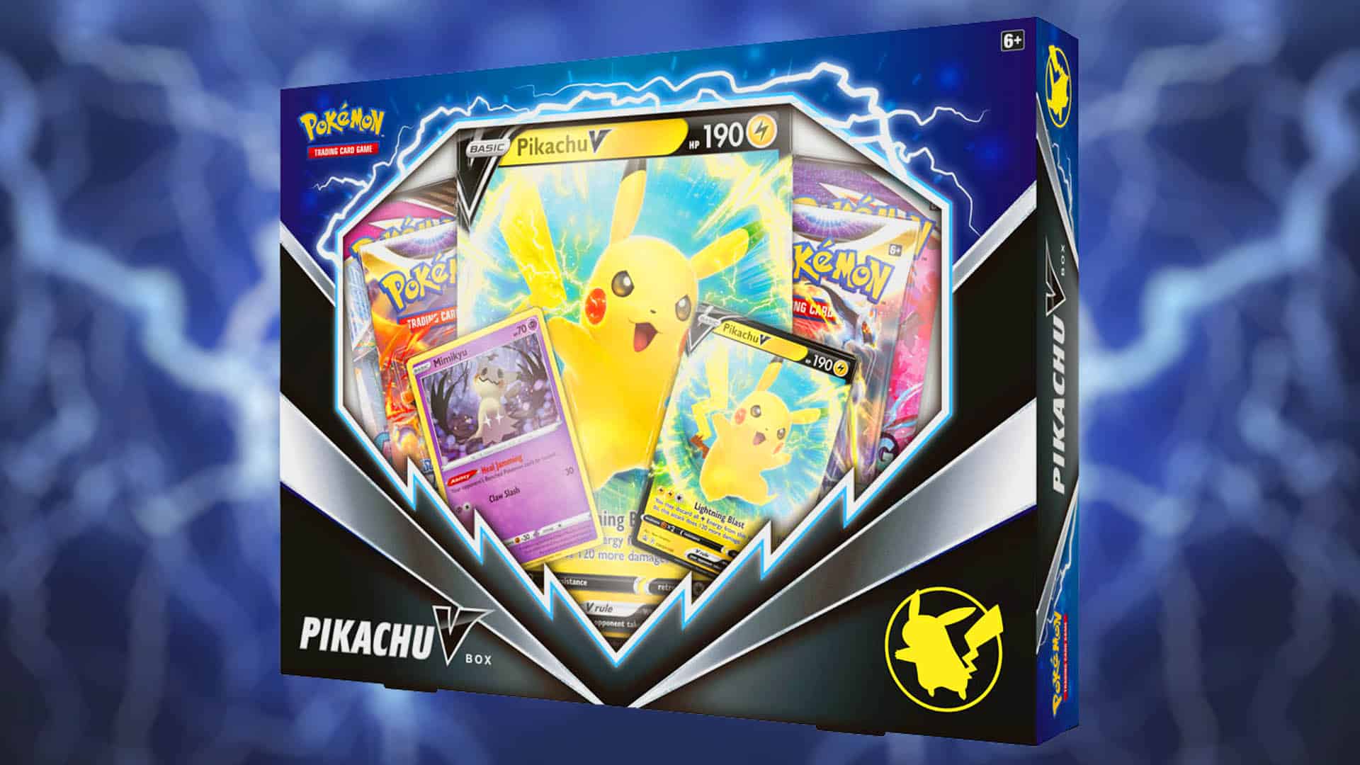 Pokemon Pikachu V Box Banner