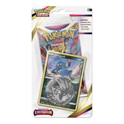 Pokemon Lost Origin Checklane Blister Croagunk