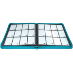 Vivid 12-pocket Zippered PRO-Binder – Teal - Afbeelding 2