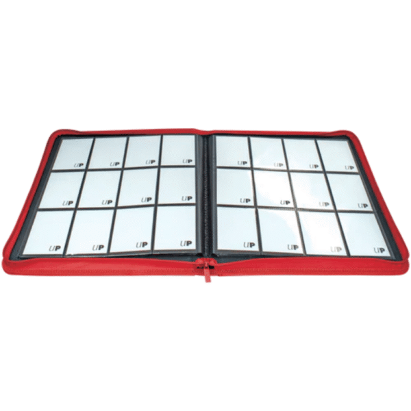 Vivid 12-pocket Zippered PRO-Binder – Red - Afbeelding 2