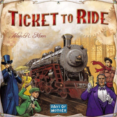 Ticket To Ride: English (Days of Wonder)