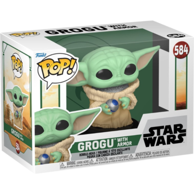 Funko Pop! Star Wars: The Book of Boba Fett - Grogu with Armor