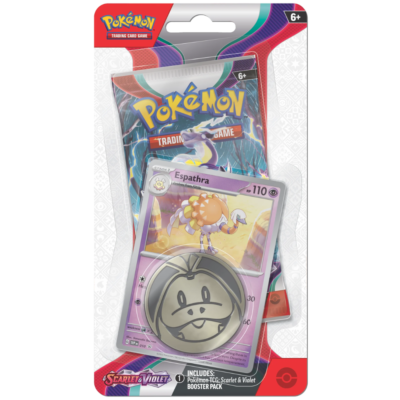 Pokemon Scarlet & Violet - Checklane Blister - Espathra