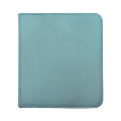 Vivid 12-pocket Zippered PRO-Binder - Light Blue