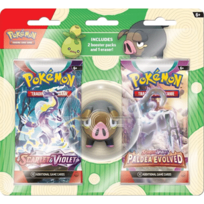Pokemon Back to School Eraser Blister - Lechonk