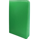 Vivid 9-pocket Zippered PRO-Binder – Green