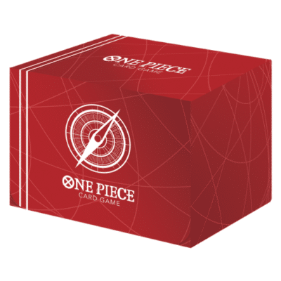 ONE PIECE CARD GAME - CLEAR CARD CASE - STANDARD RED