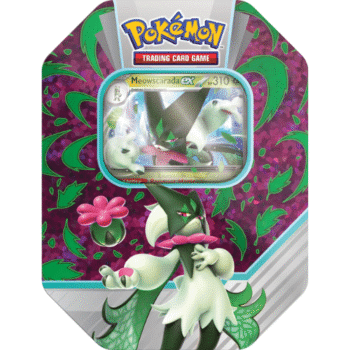 Pokemon Paldea Partners Tin - Meowscarada EX