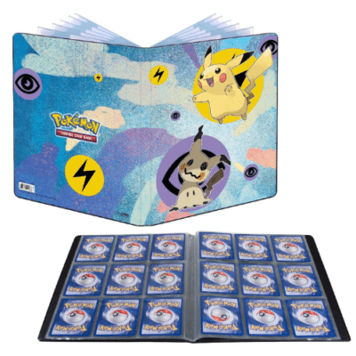POKEMON PIKACHU & MIMIKYU 9-PKT PORTFOLIO