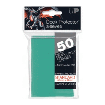 Deck Protectors Solid Aqua (50 pieces)