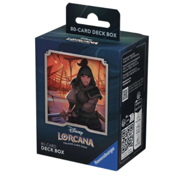 Disney Lorcana - Rise of the Floodborn 80 Card Deckbox: Mulan