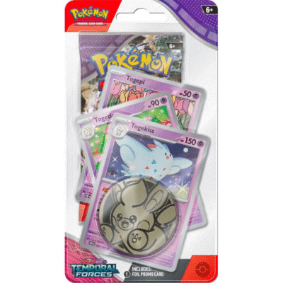 Pokemon Temporal Forces premium checklane blister togekiss