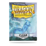 DRAGON SHIELD STANDARD SLEEVES - MATTE CLEAR (100 SLEEVES)