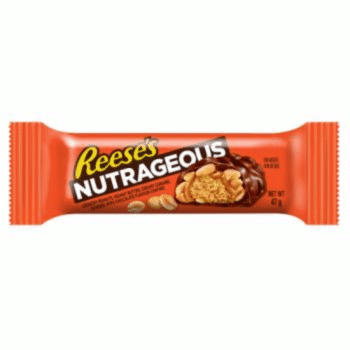Reese's Milk Chocolate Flavour, Peanut Butter & Caramel Nutrageous Bar 47g