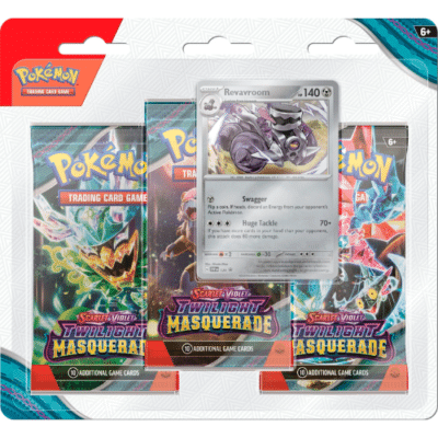 Pokemon Twilight Masquerade 3-Pack Blister - Revavroom