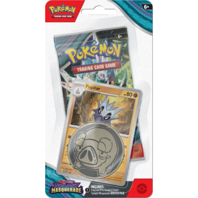 De Pokémon Twilight Masquerade Checklane Blister - Pupitar