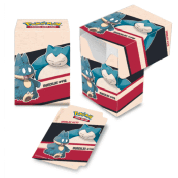 UP - SNORLAX & MUNCHLAX FULL VIEW DECK BOX FOR POKÉMON