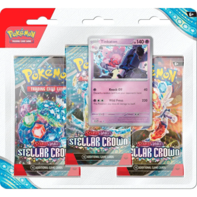 Pokémon TCG - Stellar Crown 3 Pack Blister