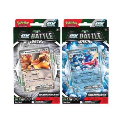 Pokemon TCG: Ex Battle Deck – Kangaskhan and Greninja – 2 set