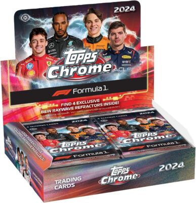 2024 Topps Chrome Formula 1 - Qualifying Lap Trading Card Box