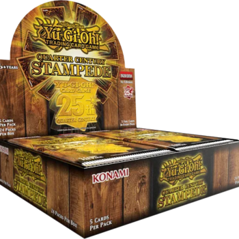 YUGIOH QUARTER CENTURY STAMPEDE BOOSTER DISPLAY 24CT