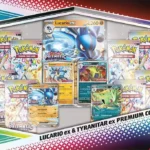 Pokemon Prismatic Evolutions Lucario ex & Tyranitar ex Premium Collection
