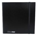 Ultra Pro 12-Pocket Pro Binder Eclipse – Jet Black