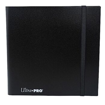 Ultra Pro 12-Pocket Pro Binder Eclipse – Jet Black