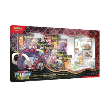 Pokemon Paldean Fates Great Tusk & Iron Treads Box