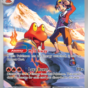 Ethan's Magcargo Illustration rare (222/217) me02.5